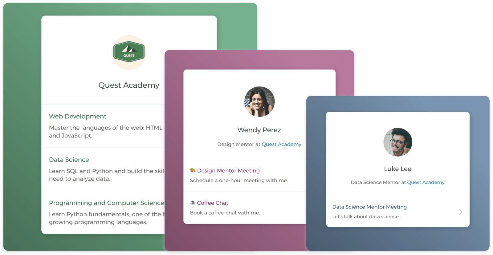 CozyCal team scheduling personal booking pages