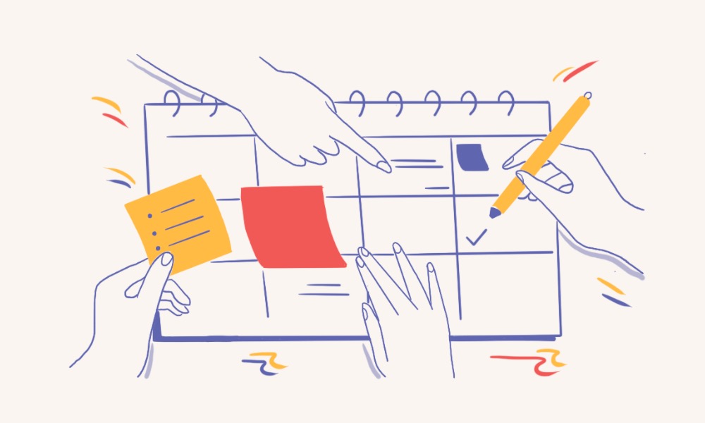 How to set up efficient team scheduling?