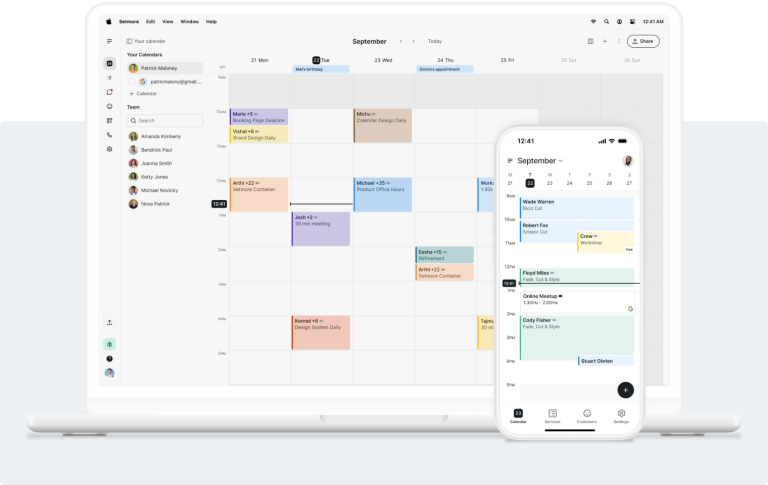 Setmore is an affordable scheduling tool for law firms