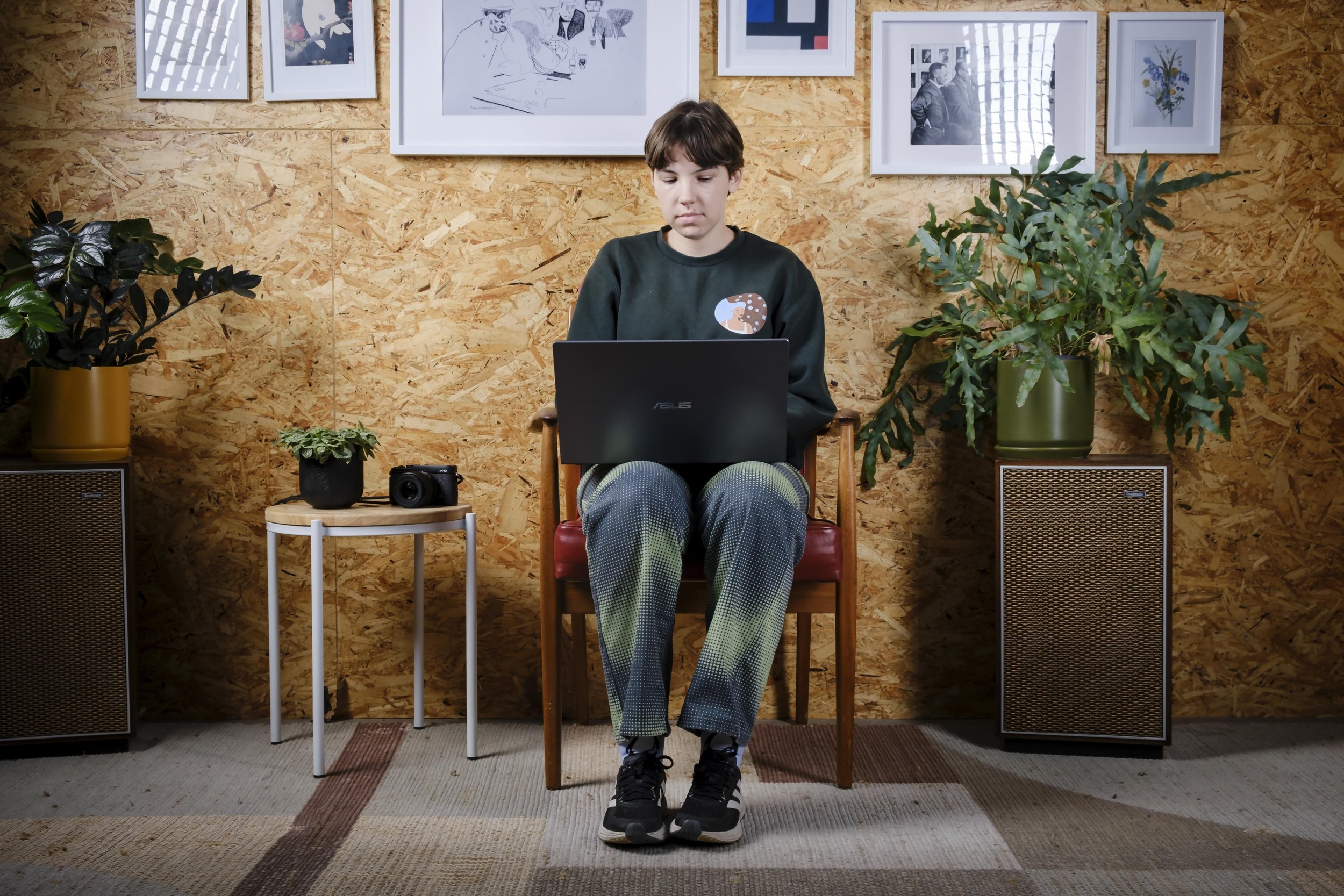 Ellen Jarrett im Photosynthesis Studio