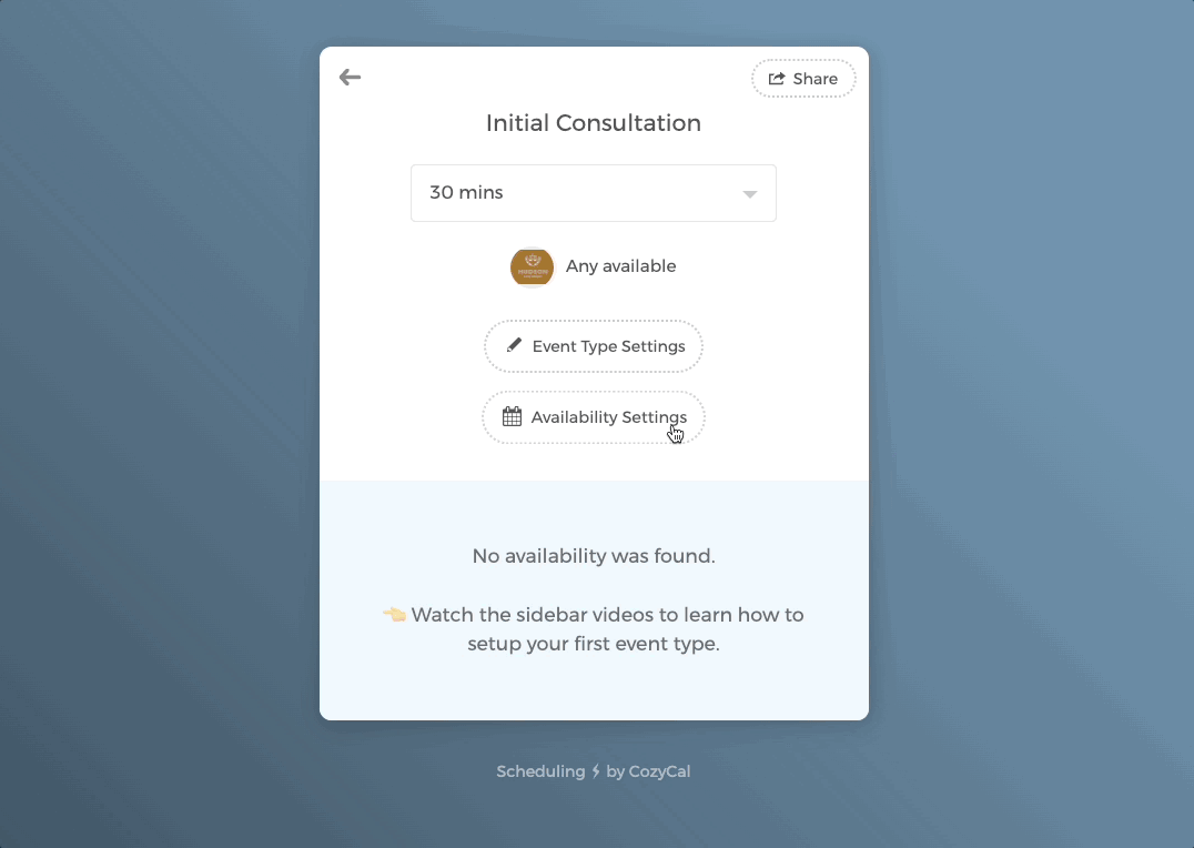 Adding regular weekly working hours