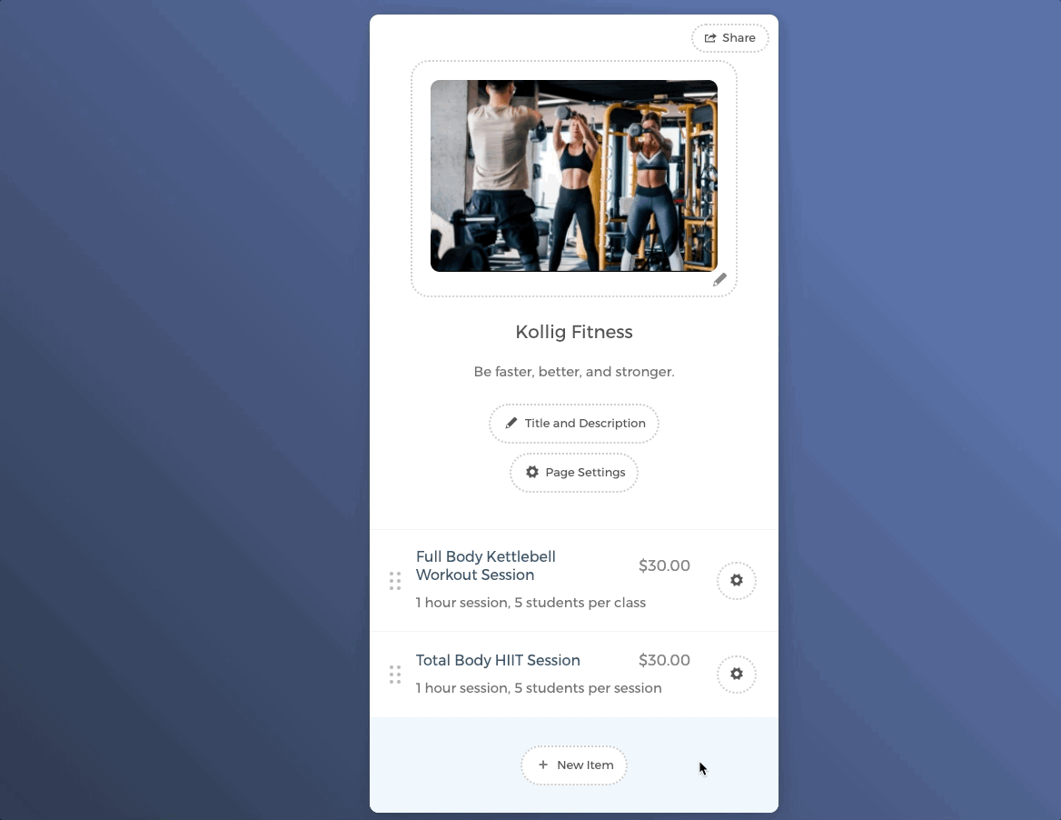 Creating a new package
