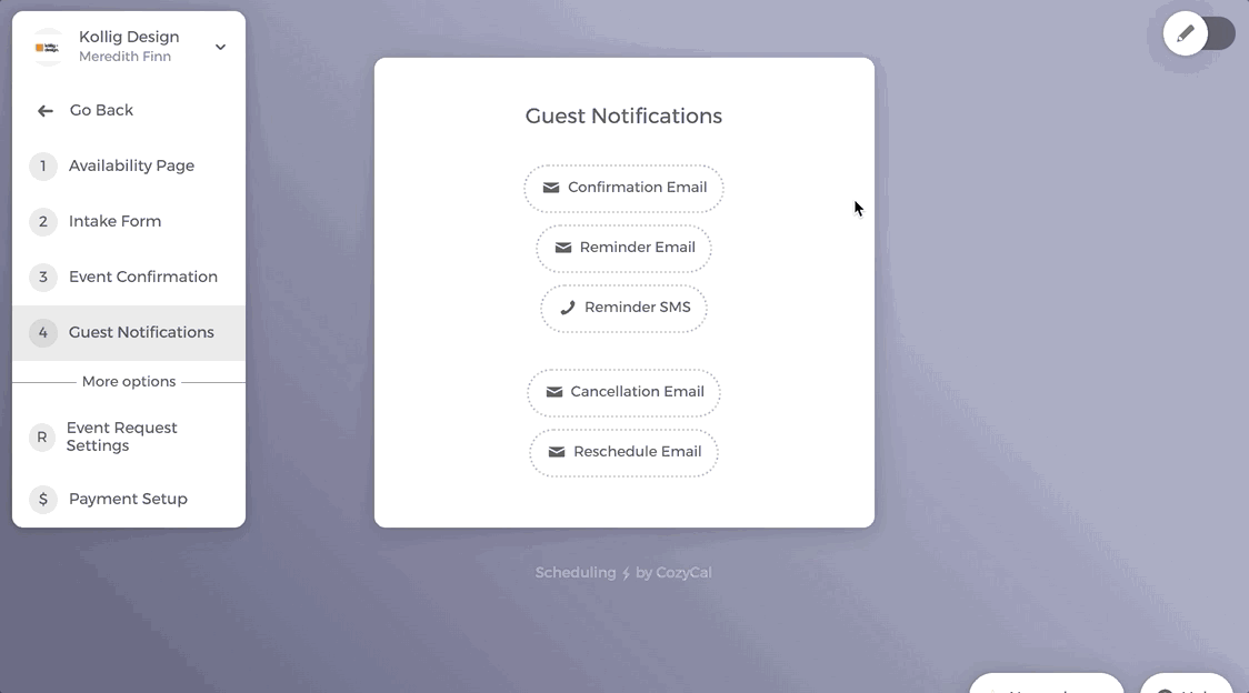 Confirmation email template