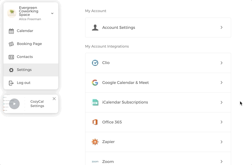 Adding a resource to the resource list